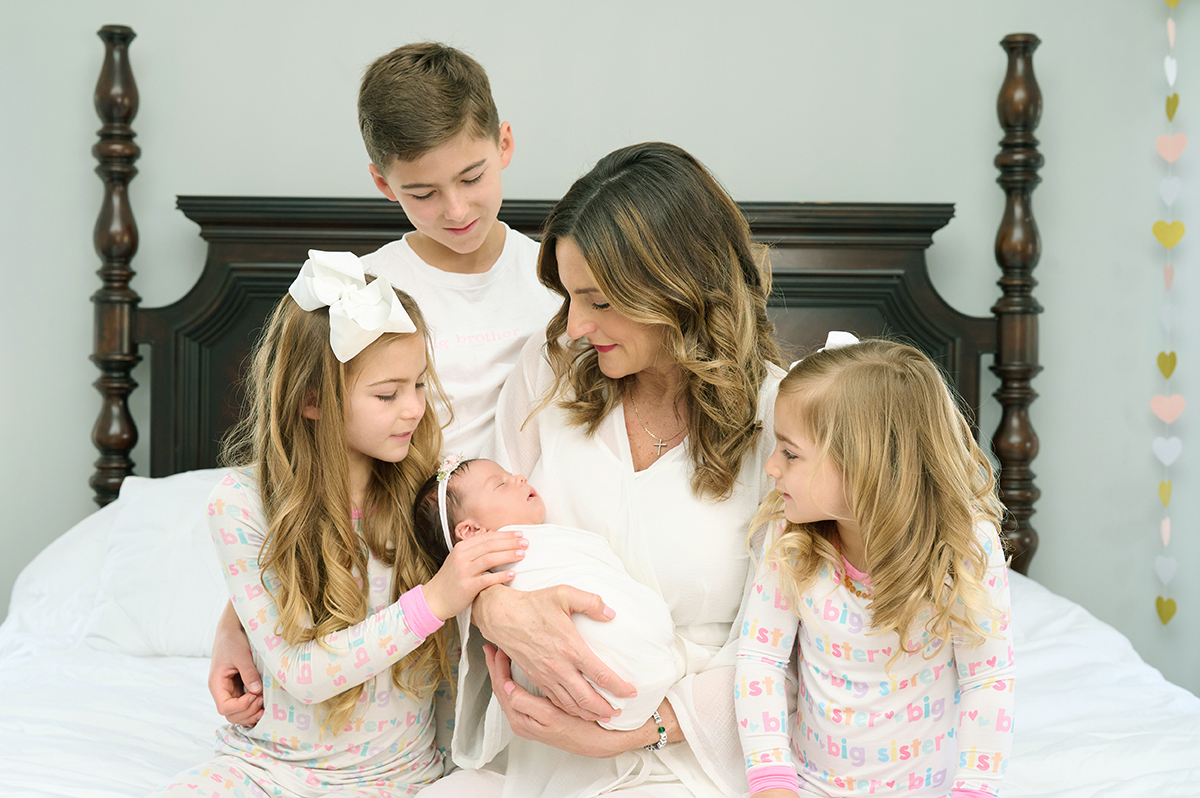 Kimberly Spair with her family