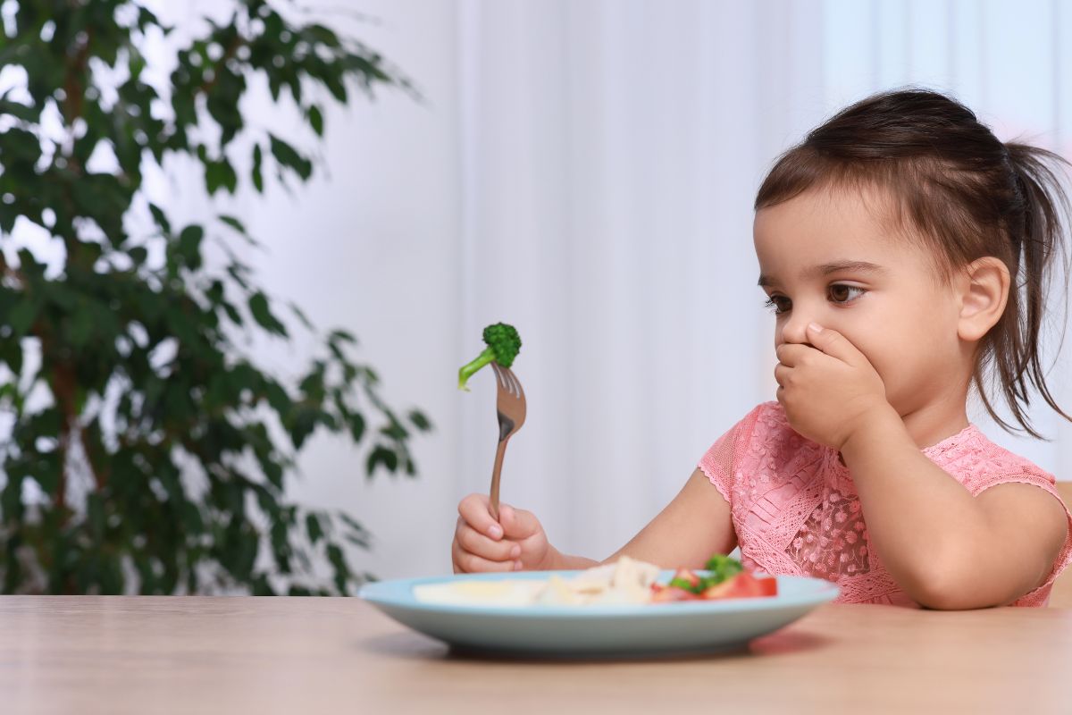 Child refusing to eat